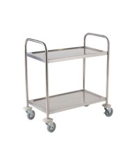 Flat-Packed Stainless Steel Trolleys